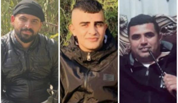 Three Palestinians killed by IOF in Jenin refugee camp