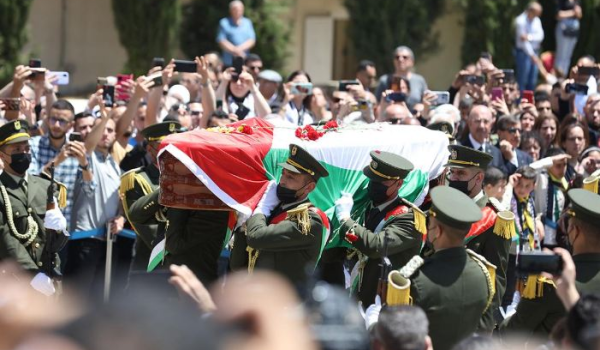 Palestine holds grand state funeral for ...
