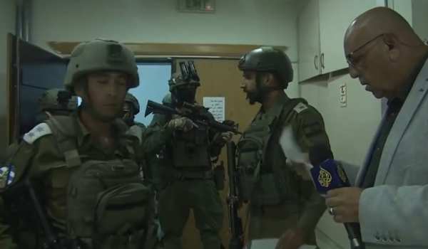 Israeli Occupation Forces raided and clo...