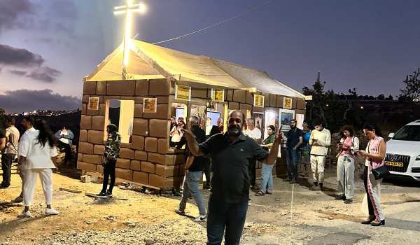 Occupation to demolish church built on P...