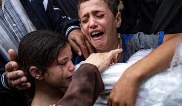 Death toll across Gaza Strip surges to 4...