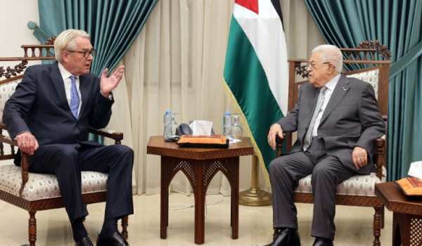 President Abbas receives UN Secretary-Ge...