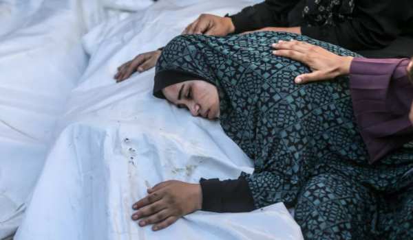 Death toll across Gaza Strip surges to 4...