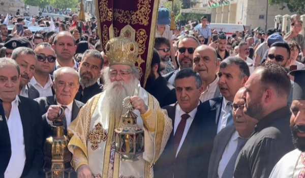 Bethlehem Marks Holy Saturday with Solem...