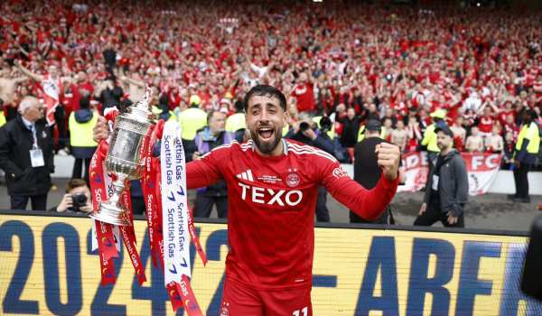 Palestine striker Oday Dabbagh wins Scot...